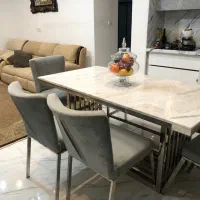 ست نهارخوری و مبل راحتی|مبلمان خانگی و میز عسلی|کرج, باغستان|دیوار