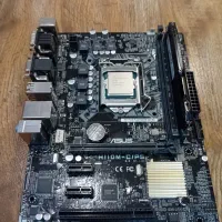 مادربورد ایسوس h110m-c با رم ۴ گیگ ddr4