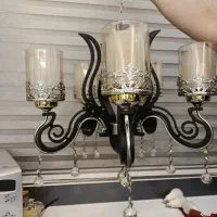 لوستر مدرن آباژور چراغ میز تلوزیون