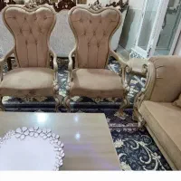 مبل راحتی در حد نو|مبلمان خانگی و میز عسلی|اشتهارد, |دیوار