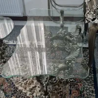 اینه وکنسول جلو مبلی ودوعدد میز عسلی|بوفه، ویترین، کنسول|چهاردانگه (تهران), |دیوار