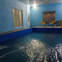 اجاره باغ۱۵۰۰متر استخرسرپوشیده ۲خوابه   امروز خالی