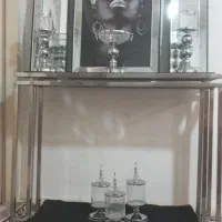 دو عدد کنسول یکی استیل 304 یکی مشکی نقره ای