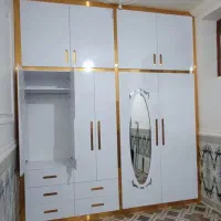 کمد دیواری دستگیره مدرن|جاکفشی، کمد، دراور|زاهدان, |دیوار