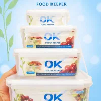 ظرف غذا چهار تیکه اوکی