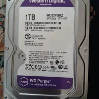 هارد ۱ ترابایت WD Purple سلامت ۱۰۰٪ در حد نو