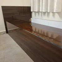 تخت یکنفره باتشک mdf ملامینه ضد خش