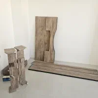 تختخواب دونفره + ۲ پاتختی + میزآرایش + آیینه