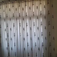 فروش پرده حریر ۴ قطعه بصورت یکجا
