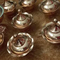 قندان مسی|صنایع دستی و سایر لوازم تزئینی|الوند, |دیوار