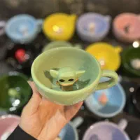 ماگ رنگی فانتزی کادویی عروسک بتمن پاتریک