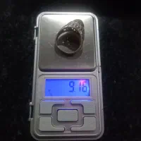 انگشتر نقره خوش دست