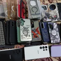 ۵ تا شارژر سامسونگ ۲۵ وات اصل و ۱۰۰ تا قاب گوشی نو