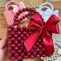 کیف مرواریدی یلدایی|کیف، کفش، کمربند|نیشابور, بزرگمهر|دیوار