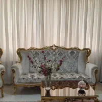 مبل ۹ نفره همراه با میز ناهارخوری ۸ نفره