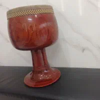 تنبک ۲مهر چوب درخت توت|سازهای سنتی|خمینیشهر, |دیوار