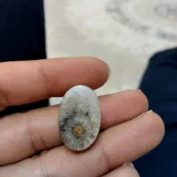 سنگ کوارتز ( دودی ) گل دار