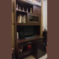 فروش تخت‌‌خواب نوجوان وجاکتابی میزتحریر دار