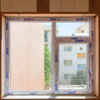 تولید و نصب درب و پنجره دوجداره UPVC توری