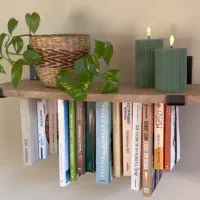 شلف کتابخانه برعکس