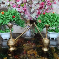 قلیون های برنجی عتیقه قدیمی