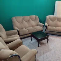 مبل راحتی هفت نفره بسیار تمیر و پر بار