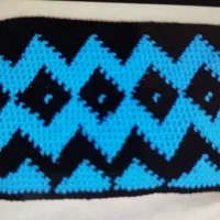 کیف پول زنانه دست بافت