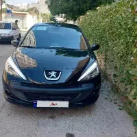 ۲۰۷ مشکی آبنوس سقف فلز مدل 1403