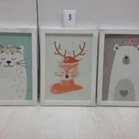 تابلو دکوری اتاق کودک سه تایی|اسباب و اثاث بچه|تهران, سبلان (لشگر)|دیوار