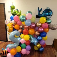 فروش بادکنک باد شده