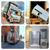 باربری و اسباب کیشی خانه  همراه با کارگر و ماشین