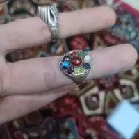 انگشتر نقره قدیمی دستساز|جواهرات|ری, دیلمان|دیوار