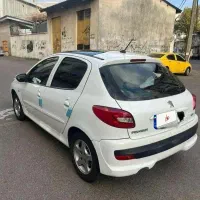 207 مدل ۱۴۰۱ سقف پانا بی رنگ|خودرو سواری و وانت|رشت, منظریه|دیوار