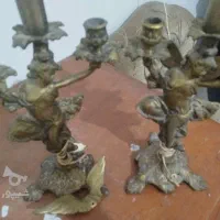 شمعدان قدیمی برنج