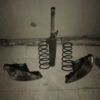 جفت چراغ جلو 206 فنر 405یا سمند منبع بدون سایلنسر