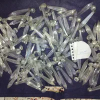 کریستال شمعی و اویزی و ستاره ای|لوستر و چراغ آویز|پاکدشت, پاکدشت (مامازند)|دیوار