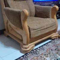 مبل آمریکایی چوب بی نقص وکاملا قابل تعویض پارچه|مبلمان خانگی و میز عسلی|کرج, محمد آباد|دیوار