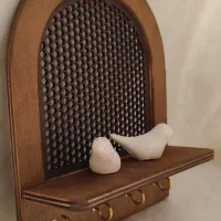 جا ـ کلیدی|کتابخانه، شلف، قفسه‌های دیواری|سبزوار, ولیعصر (نجار آباد)|دیوار