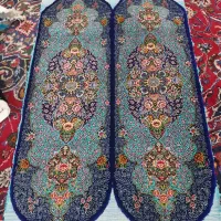 قالی دستبافت ابریشم|فرش|قم, باجک یک|دیوار