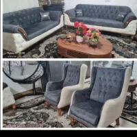 مبل زریوار کد۰۹|مبلمان خانگی و میز عسلی|دهگلان, |دیوار