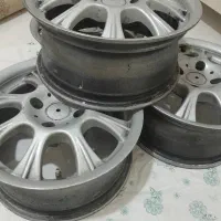 رینگ آلمانی کاملا سالم ۸پر  پژو سمند....|قطعات یدکی و لوازم جانبی|رشت, کوی غلام نیا|دیوار