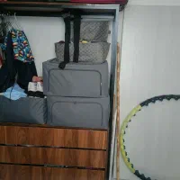 رگال کشودار وکمد آینه دار سه طبقه