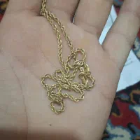 فروش یک عدد زنجیر طلا و یه حلقه رینگ دارای فاکتور