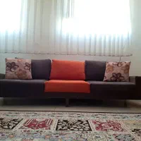 مبل راحتی۷نفره|مبلمان خانگی و میز عسلی|اصفهان, باغ دریاچه|دیوار