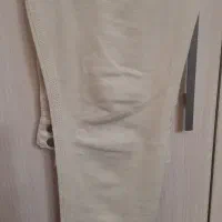 شلوار کرم رنگ دخترانه سایز۴۲