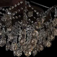 دو عدد لوستر سقفی برنجی