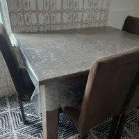 میز غذا خوری|میز و صندلی غذاخوری|تربت جام, بیست متری منبع آب|دیوار