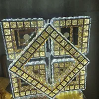 لوستر الماس کهکشانی سقفی مربع|لوستر و چراغ آویز|تهران, دانشگاه شریف|دیوار