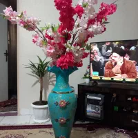 گلدان بزرگ|گل مصنوعی|پاکدشت, پاکدشت (مامازند)|دیوار