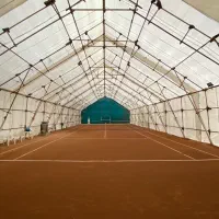 مربی تنیس + زمین تنیس